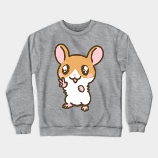 Peace Hamster Crewneck Sweatshirt